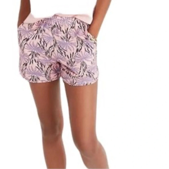 Madewell shorts sz xs pink pull on shorts with elastic waist like new condition - Picture 3 of 6